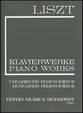 Liszt Piano Works piano sheet music cover